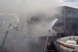 제일평화시장 덮친 화마…상인들 마음 까맣게 탔다