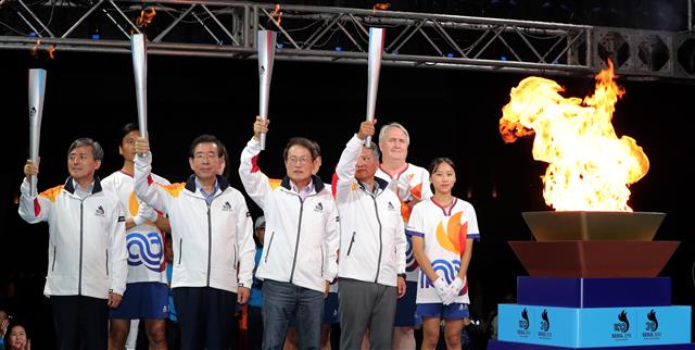 제100회 전국체전·제39회 전국장애인체전 성화 ‘합화’