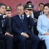 [서울포토] ‘국군의 날’ 행사 참석한 문 대통령 내외