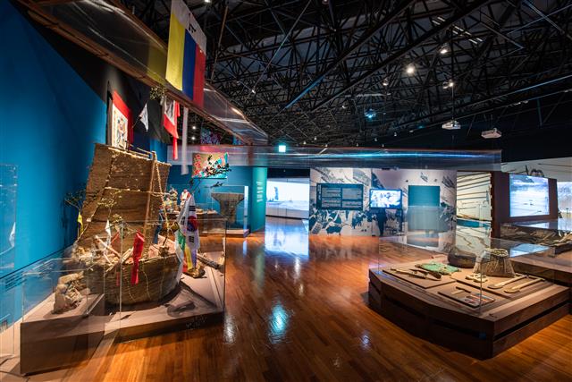 국립민속박물관과 일본 국립역사민속박물관이 내년 5월까지 양국을 오가며 진행하는 ‘미역과 콘부-바다가 잇는 한일 일상’ 기획전. 국립민속박물관 제공