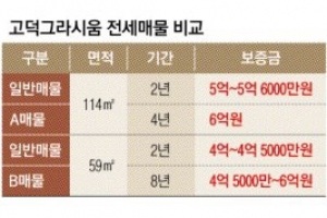 ‘8년 장기 전세’ 등장… 시세보다 최대 2억 올려