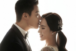 [포토] ‘로맨틱’ 이상화-강남, 웨딩 화보