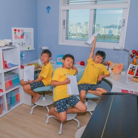 송일국 아들 삼둥이