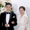 강남♥이상화 결혼 “웨딩드레스 자태, 요정인 줄”