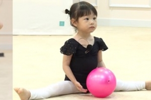 ‘슈퍼맨’ 문희준♥소율 딸, 리듬체조 도전 “발끝 포인까지 완벽”