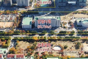 안양시, 단절없애 28만㎡ 규모 ‘평촌복합문화공원’ 조성