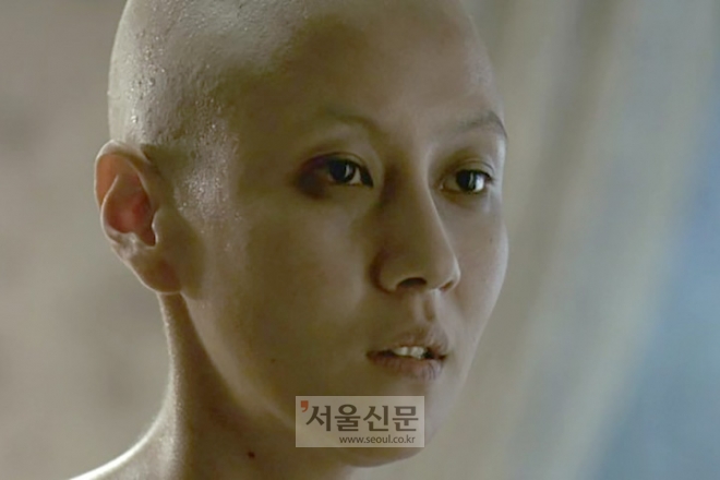 채민서 삭발 연기