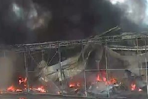 용인 자동차부품 제조 공장서 화재