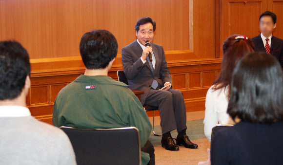 이낙연 총리, ‘일본 젊은이와의 대화’