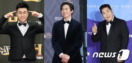 김종민, 연정훈, 문세윤