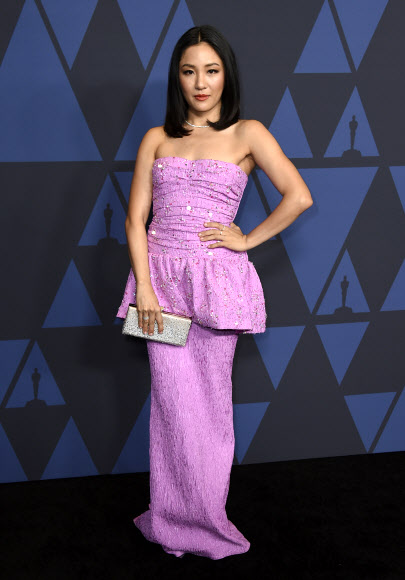 Constance Wu arrives at the Governors Awards on Sunday, Oct. 27, 2019, at the Dolby Ballroom in Los Angeles. (Photo by Jordan Strauss/Invision/AP)/2019-10-28 09:56:53/ <연합뉴스