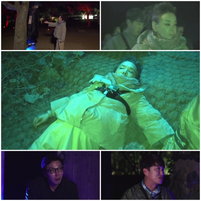 ‘최고의 한방’ 김수미-탁재훈-장동민, 민속촌 공포체험