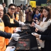 [서울포토] 한우 시식 행사