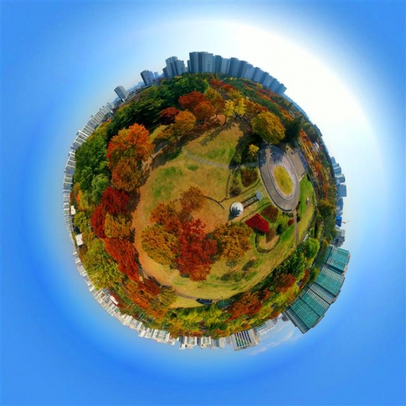 [포토] 도심 속 가을