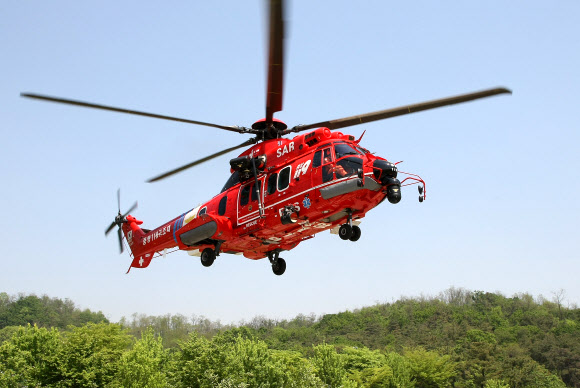 독도 인근 해상서 추락한 헬기 기종
