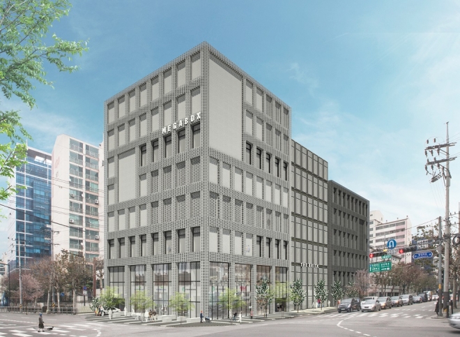 메가박스 선수동 신사옥