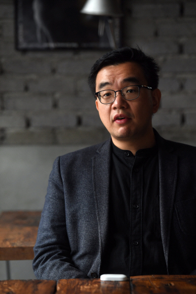 홍콩 시위 주최단체인 홍콩민간인권전선 부의장 얀 호 라이 정연호 기자 tpgod@seoul.co.kr