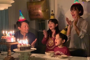 이범수, 소다 남매와 함께한 생일파티 “많이 컸네” [EN스타]