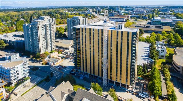 캐나다 브리티시컬럼비아대(UBC)에는 높이 53m의 목재 기숙사가 2016년에 지어졌다. UBC 제공