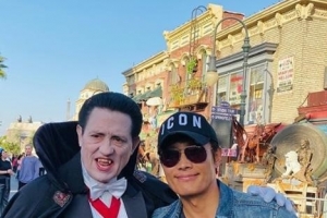 ‘이민정♥’ 이병헌, LA 근황 공개 “놀이공원 데이트”