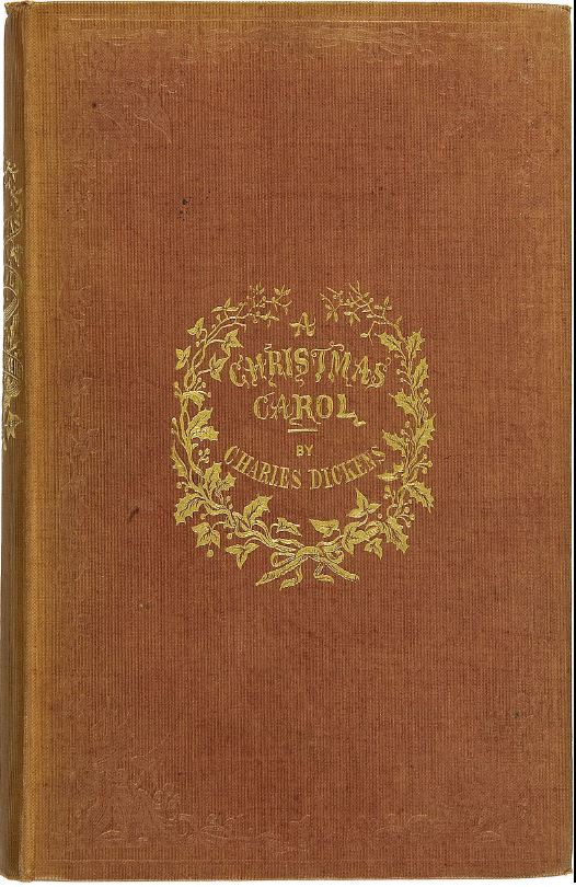 찰스 디킨스의 소설 크리스마스 캐럴 초판(1843년)