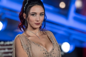 [포토] 델핀 웨스파이저, 포니테일로 시상식 ‘발랄하게’