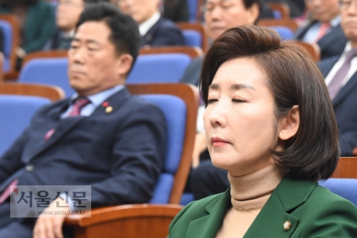 자유한국당 나경원 원내대표
