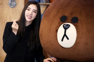 [포토] 손담비, 브라운과 함께