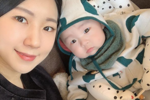 서수연, 아들 담호와 행복한 일상 “볼살 부자들” [EN스타]