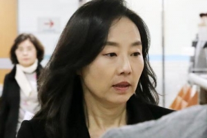 [포토] ‘담담하게’ 조윤선, 항소심 속행 출석