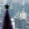 [서울포토] 희뿌연 미세먼지 ‘잿빛 성탄절’