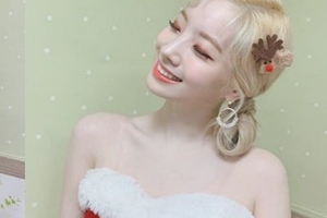 ‘가요대전’ 트와이스 다현, 크리스마스 요정으로 깜짝 변신 [EN스타]