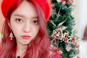 AOA 찬미, 빨간 머리가 이렇게 잘 어울려? ‘섹시요정’