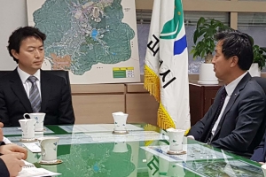 김종천 과천시장, 과천지식정보타운 S6 블록 분양 촉구