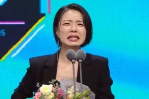 안영미 오열 ‘2019 MBC 연예대상’ 우수상 수상 “방송용 아닌 줄”