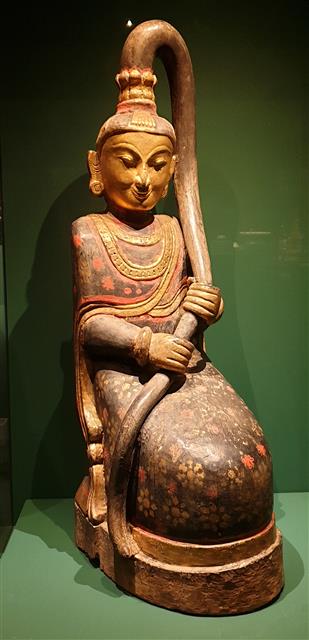 지모신, 19세기, 미얀마, 높이 78.5㎝ 바간 고고학박물관 소장