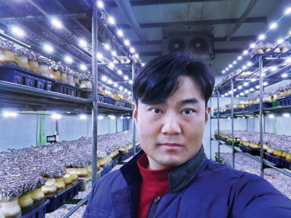 김민수 ‘스마트팜’ 청량버섯농원 대표