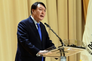 [서울포토] 신년사하는 윤석열 검찰총장