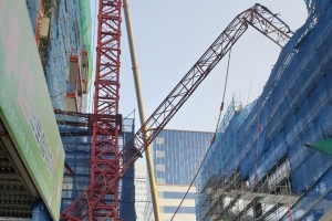 인천 타워크레인 쓰러져 2명 사망