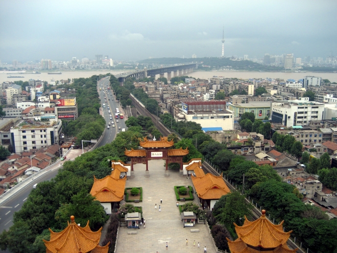 중국 후베이성 우한시.  위키피디아