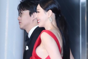 [포토] 골든디스크, 이다희 ‘아슬아슬한 드레스’