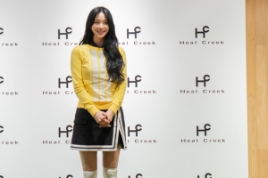 한예슬, 봄이 온 듯한 골프웨어 코디 [EN스타]