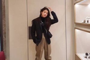 이시영, 카리스마 있는 모델 포스 ‘휴일엔 이렇게’ [EN스타]