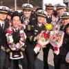 141일 12개국 항해… 해군 순항훈련전단 입항 환영행사
