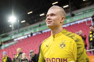 ‘황희찬 친구’ 홀란드, 분데스리가 데뷔전서 10분마다 한골 ‘해트트릭‘