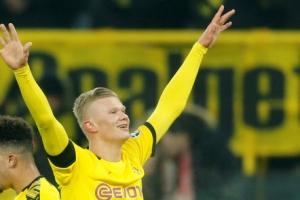 ‘괴력’ 홀란드, 분데스리가 데뷔 첫 2경기서 60분 뛰며 5골