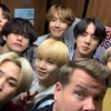 제임스 코든쇼, 방탄소년단 출연 인증 “‘블랙 스완’ 최초 공개”
