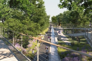 강서, 국회대로 상부 선형공원 설계 당선작 전시