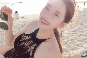 [포토] 레이양, 해변에서 ‘명품 몸매’ 과시