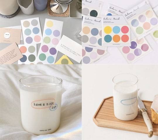 표절 의혹이 제기된 온도 제품(왼쪽)과 타 브랜드 제품 [온라인 커뮤니티 캡처]